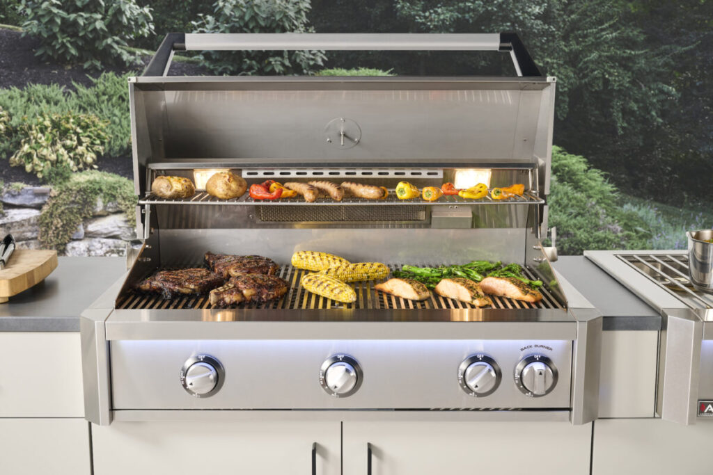 L Series Grill with lights