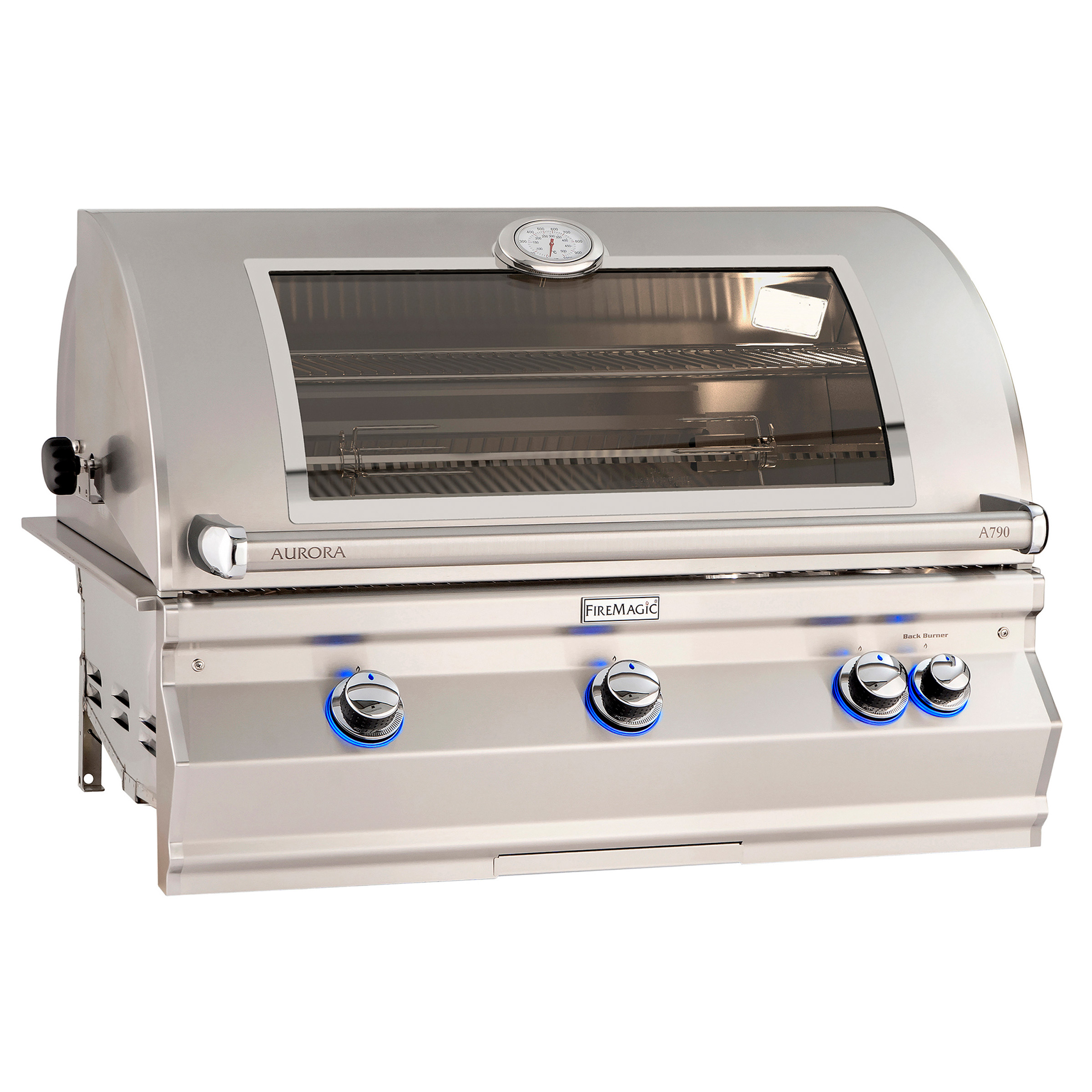 Aurora A790i Built-In Grill Closed Window