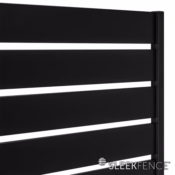69in Aluminum Screen Fence Panel Close-up